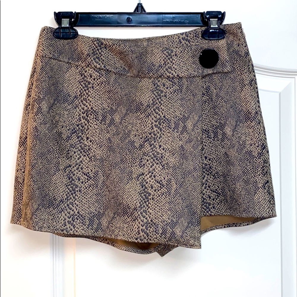 ZARA snake shirt skirt